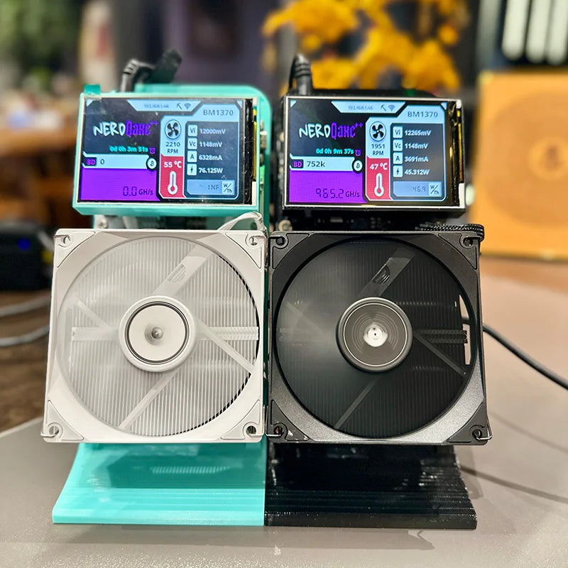 Bitaxe NerdQaxe++ 4.8TH/s Bitcoin Miner BM1370