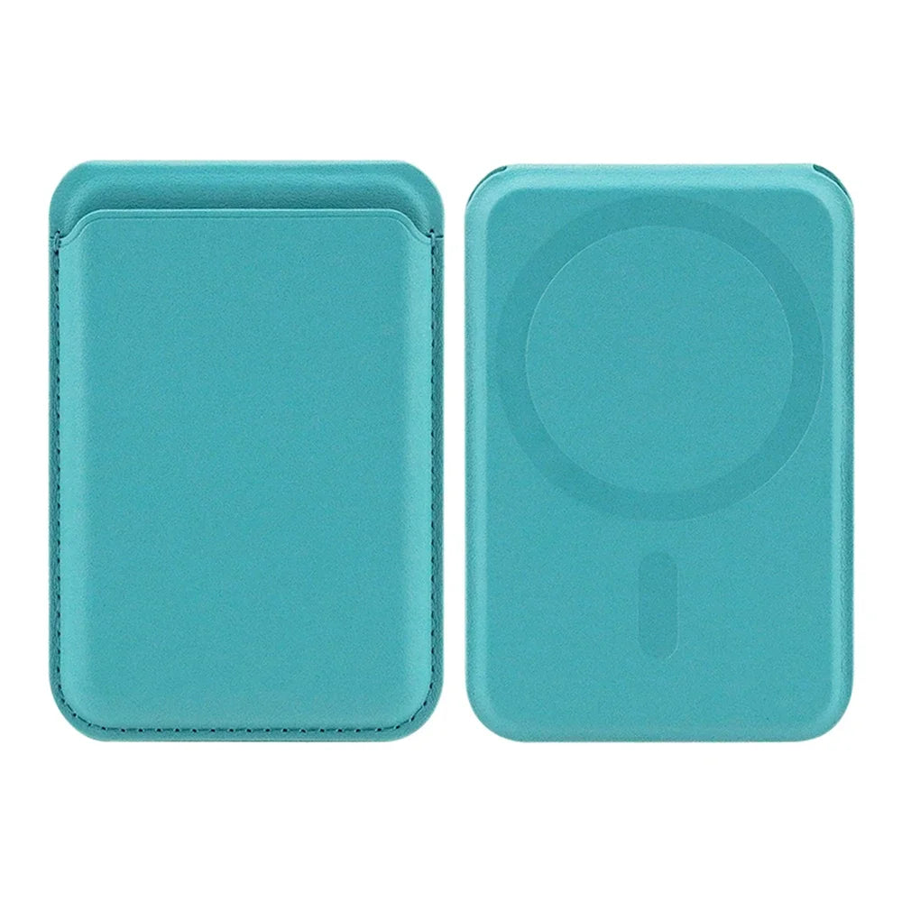 Strong MagSafe Leather Card Wallet