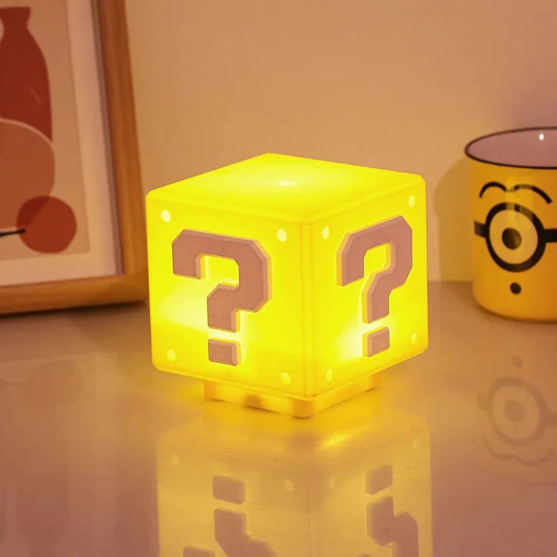 Super Mario Question Block Night Light