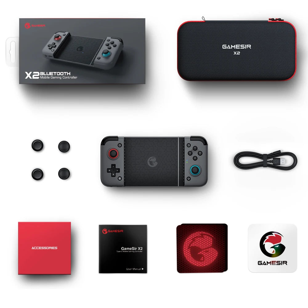 GameSir X2 Bluetooth Mobile Gamepad Wireless Controller for Android and iPhone