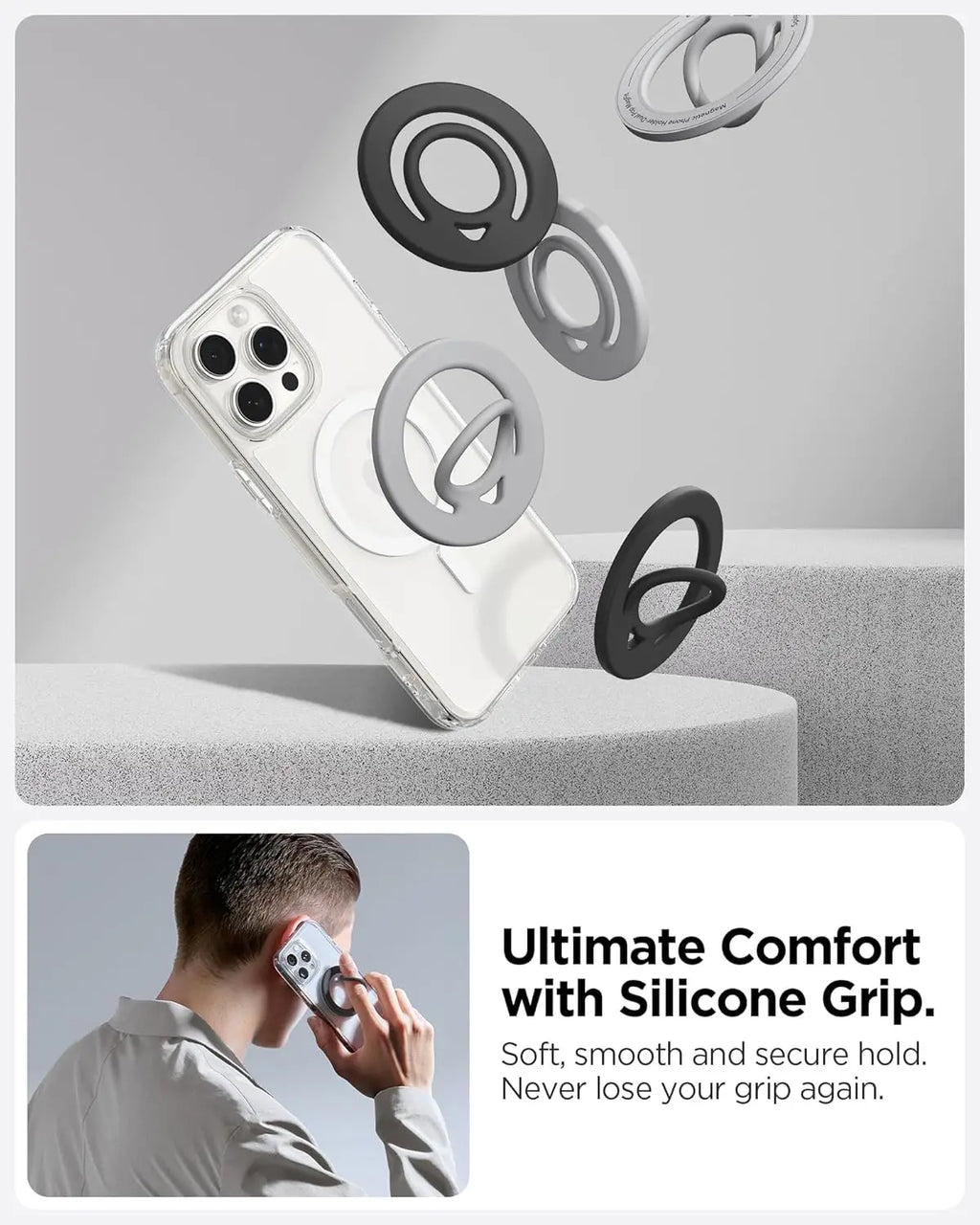 Spigen Dual Pop MagFit Phone Holder