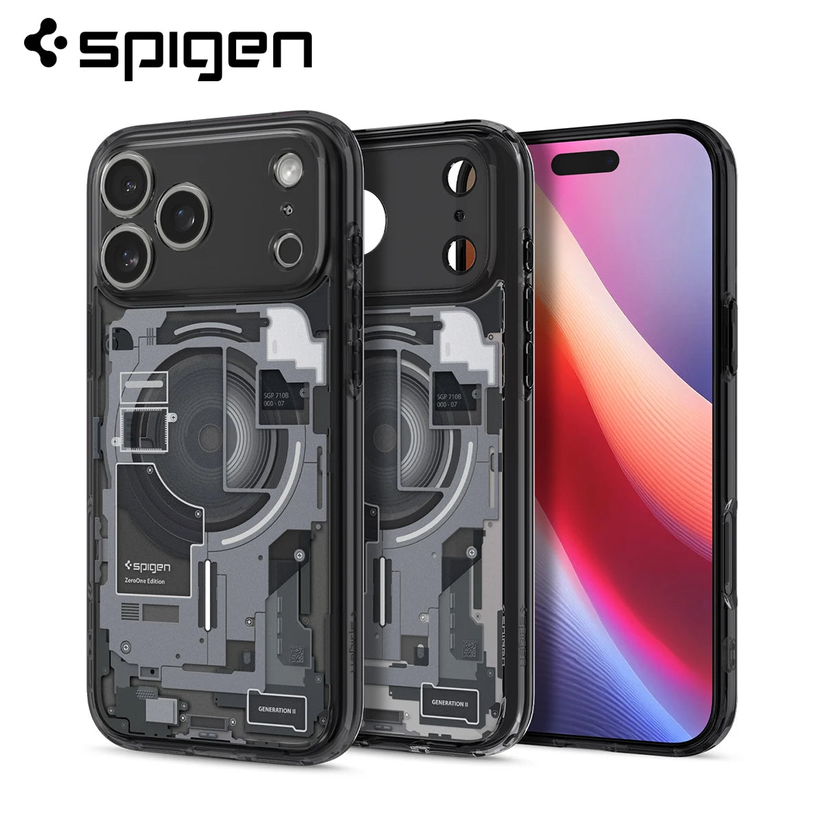Spigen Ultra Hybrid MagFit Zero One iPhone Case for iPhone 17 Series