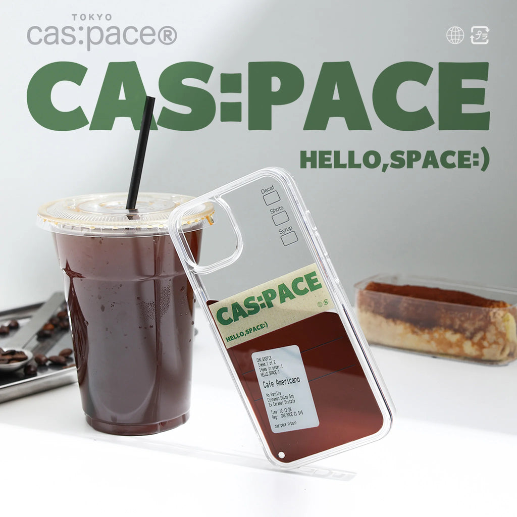 Cas:pace Liquid Coffee MagSafe iPhone Case | Dynamic Quicksand Effect