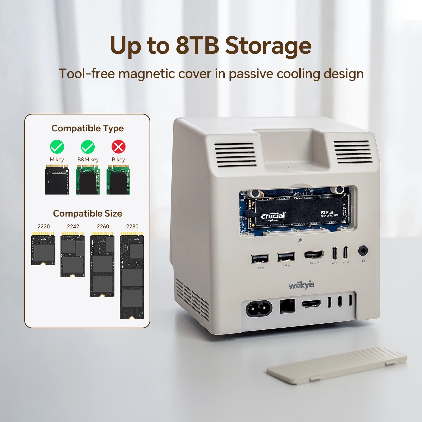 Wokyis M5 10Gbps Mac Mini Dock