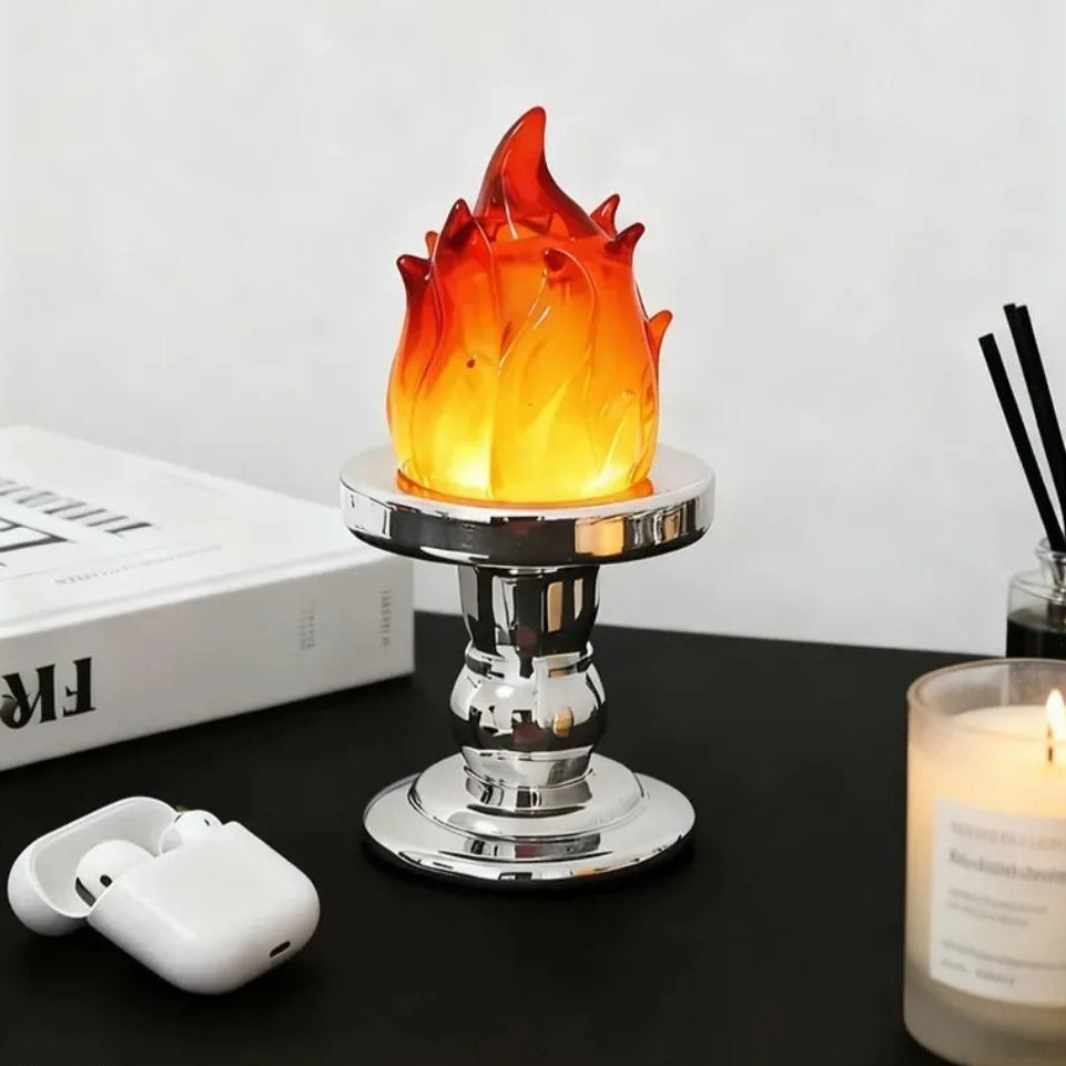 Flame AirPods Case 3D Resin Fire Design Protective Cover