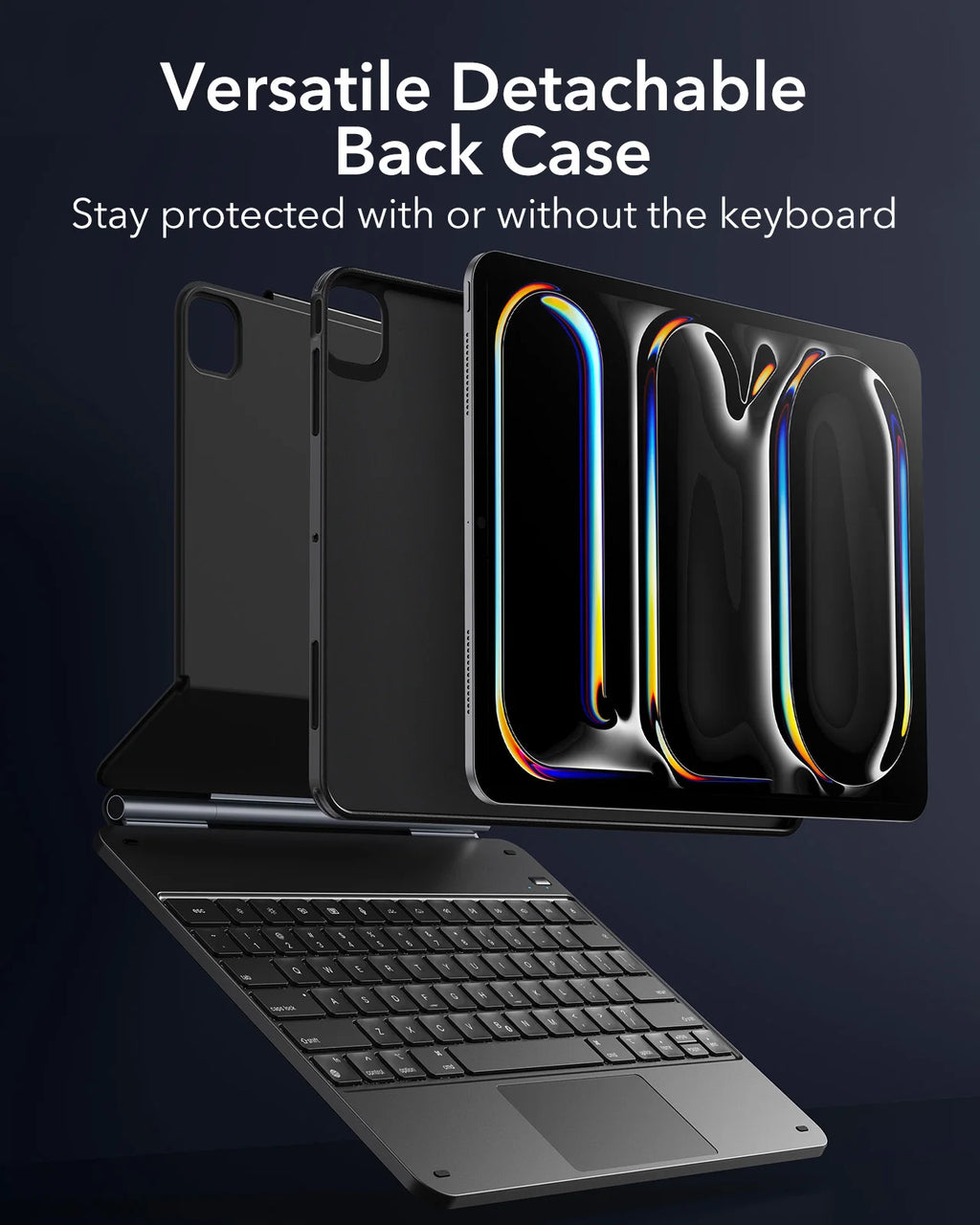 ESR Rebound Magnetic Keyboard Case 360 for iPad