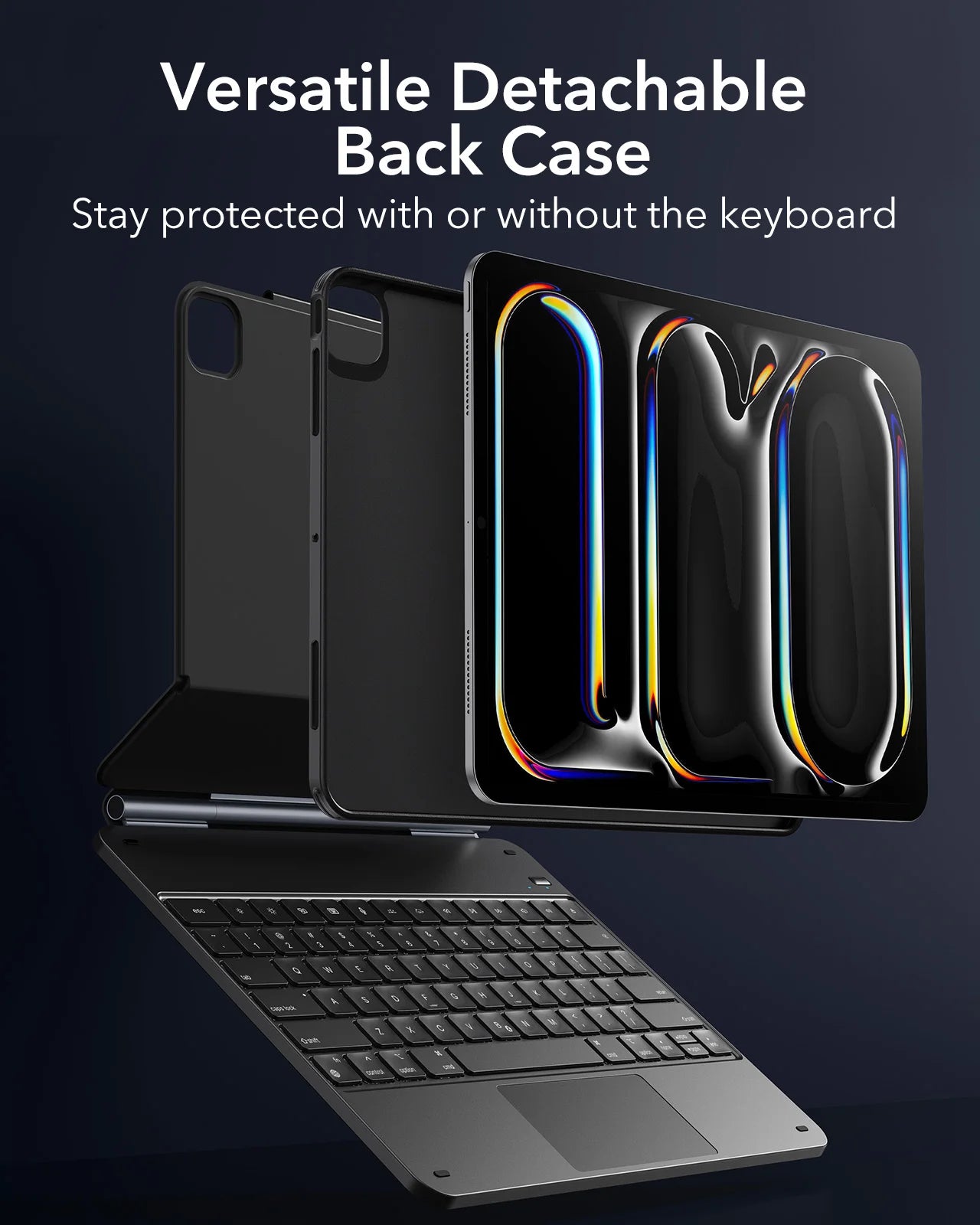 ESR Rebound Magnetic Keyboard Case 360 for iPad