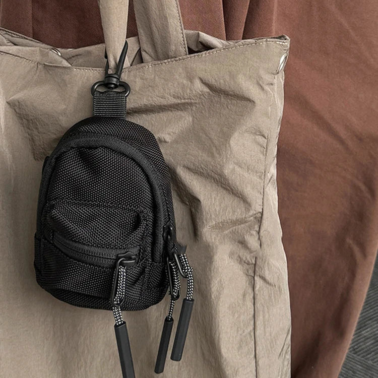 Mini Backpack AirPods Case Japanese Style with Lanyard