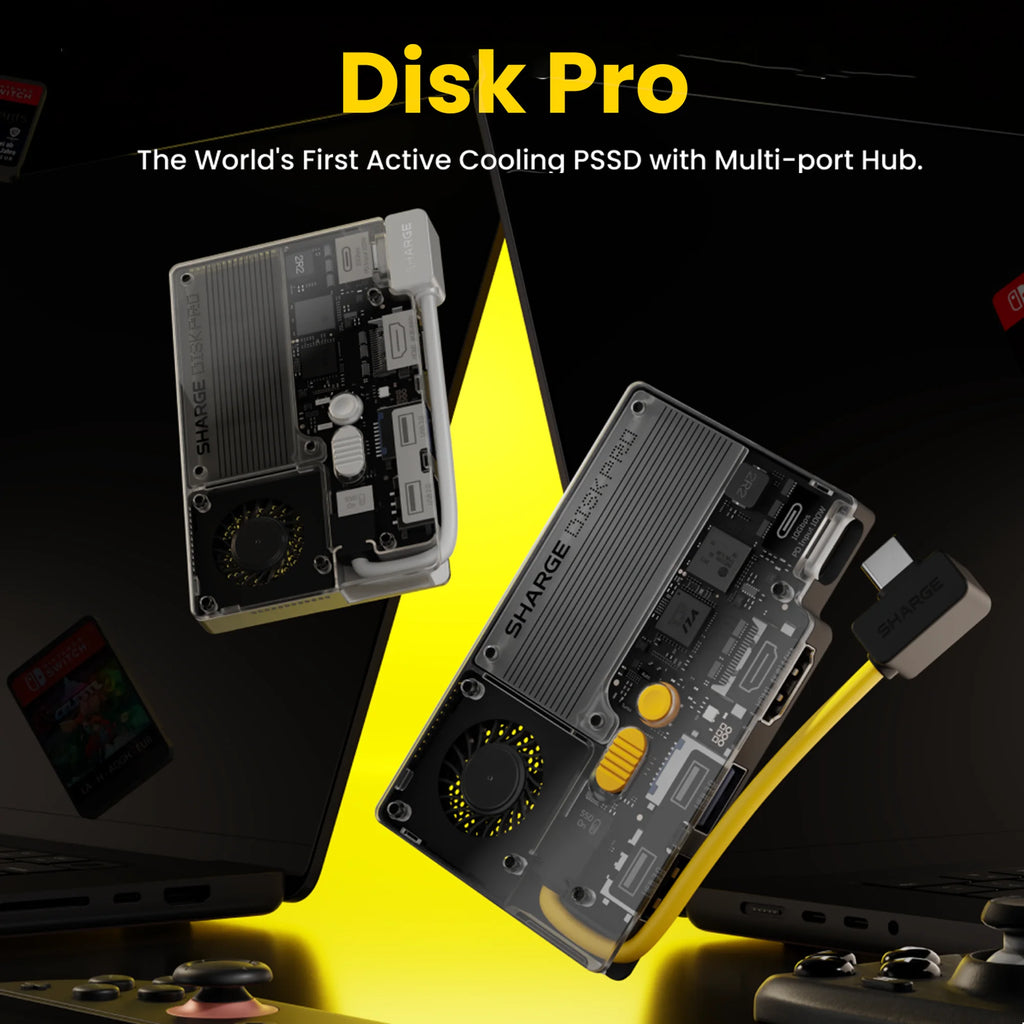 SHARGE Disk Pro Portable SSD 5-in-1