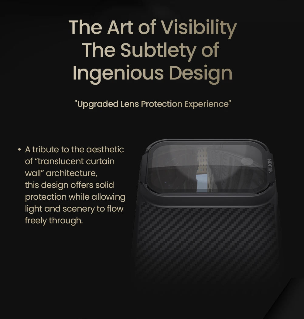 NILLKIN CarboProp Kevlar for iPhone 17