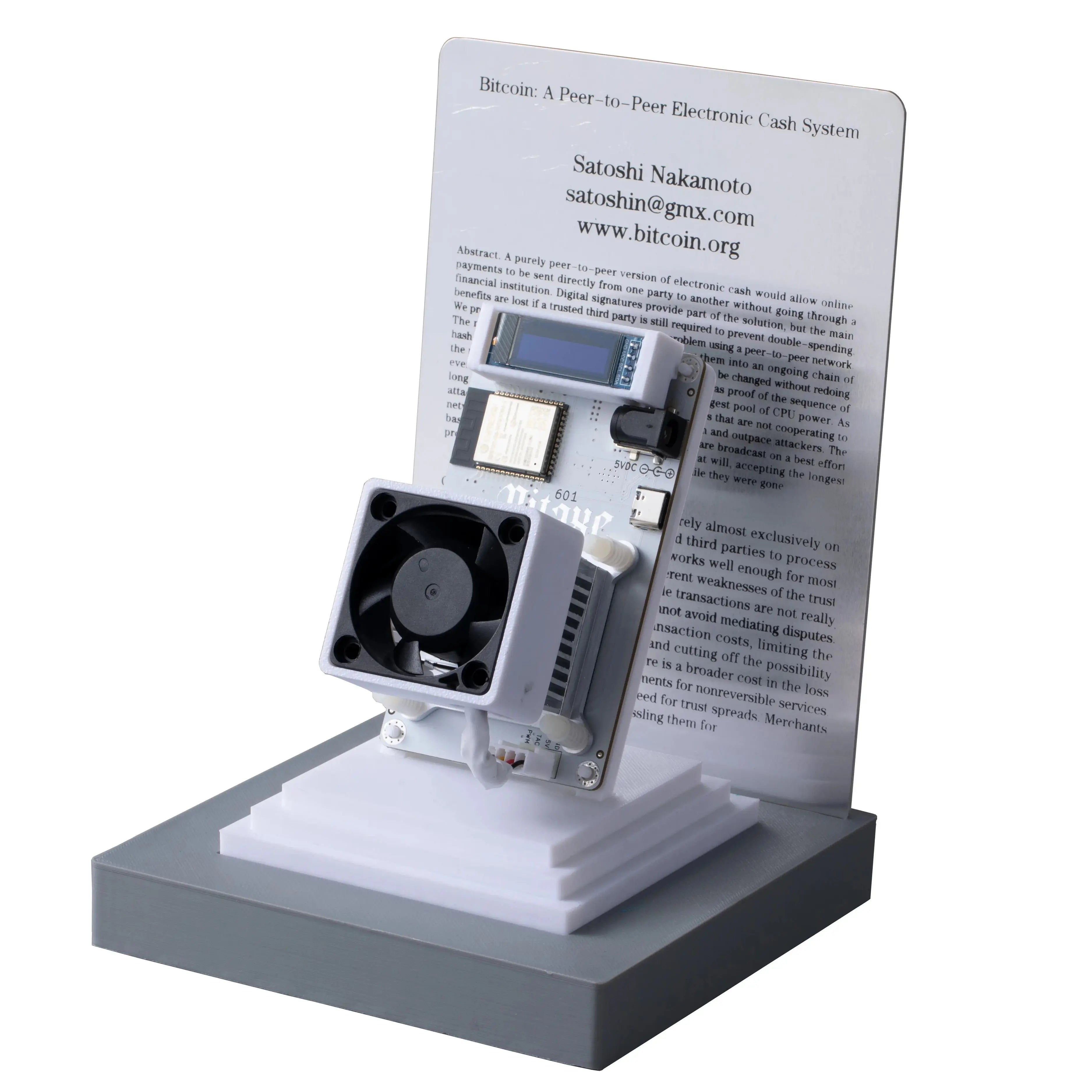 Bitaxe Gamma 601 Bitcoin Miner 1.2th/s 18W