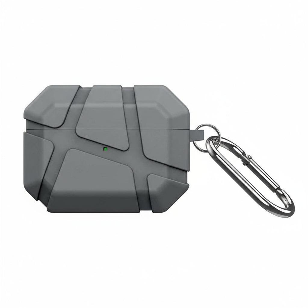 Silicone AirPods Case TPU Protective with Carabiner