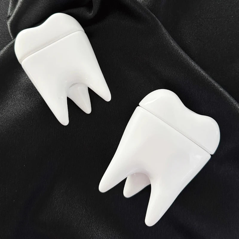3D Tooth AirPods Case - Cute Dental Design Silicone Cover