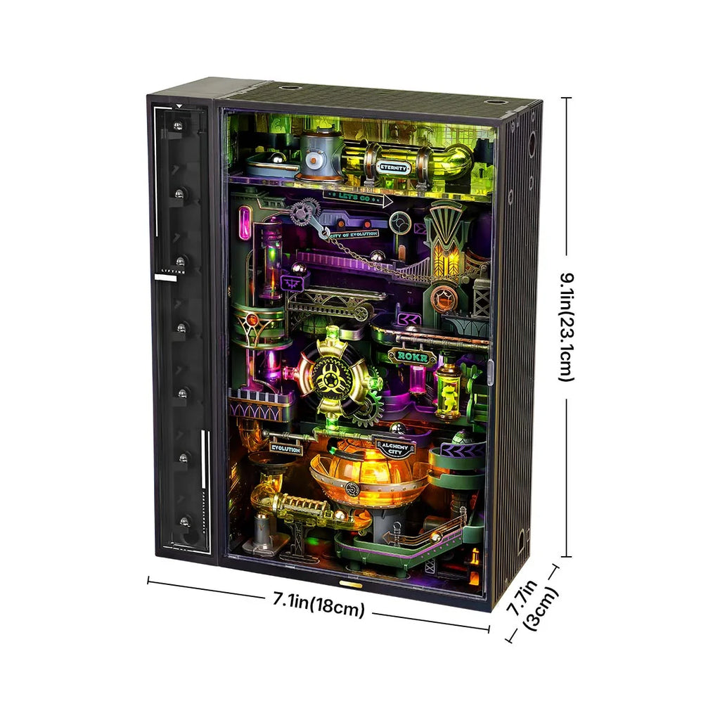 Alchemy City MR04S Mechanical Marble Run 3D