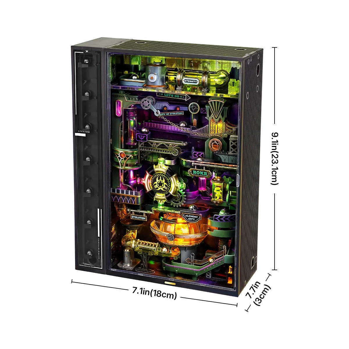 Alchemy City MR04S Mechanical Marble Run 3D