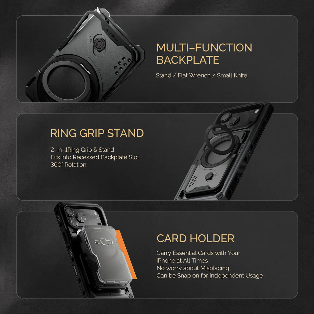 TILTA Khronos Classic Cage Kit for iPhone 17 Pro/Max Case