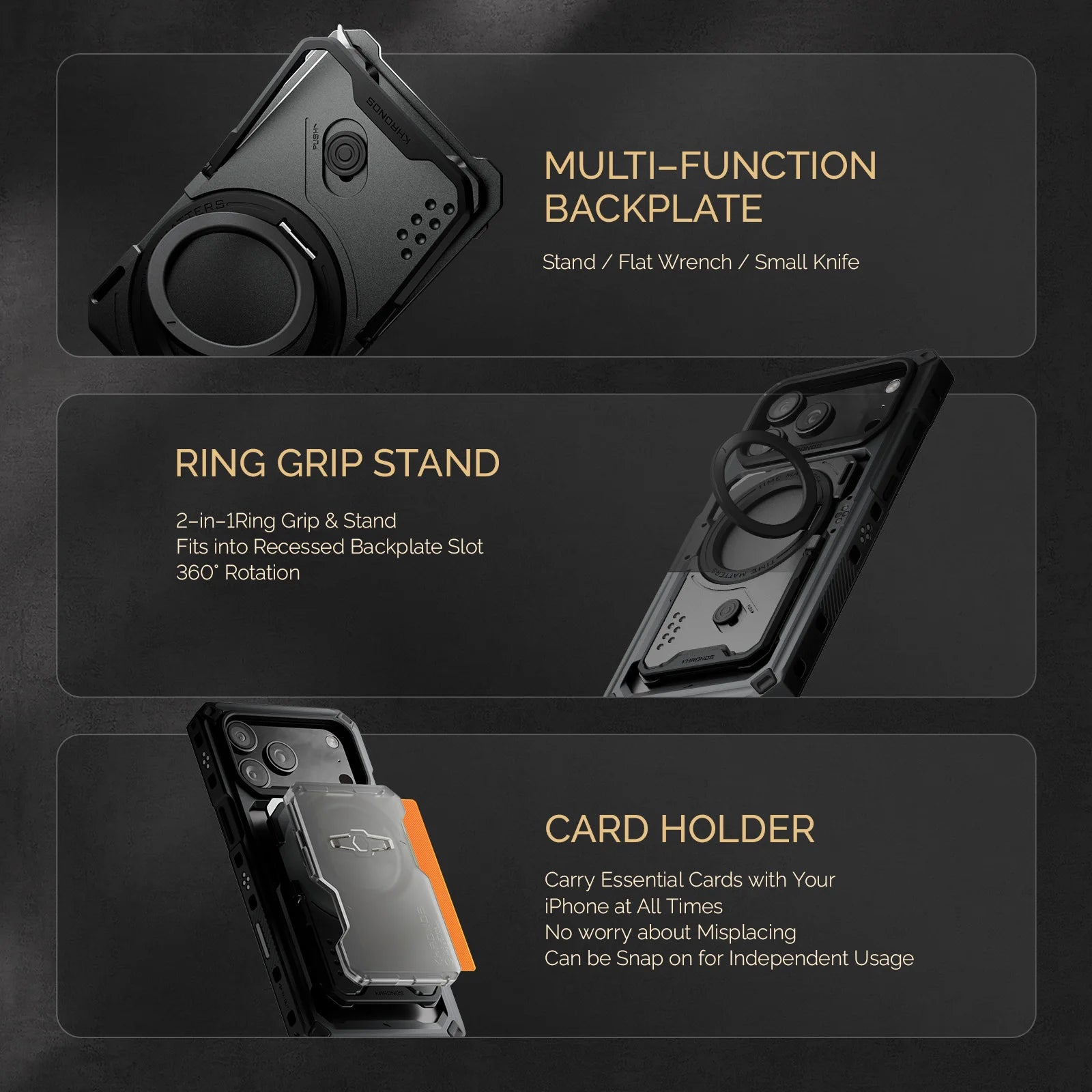 TILTA Khronos Classic Cage Kit for iPhone 17 Pro/Max Case