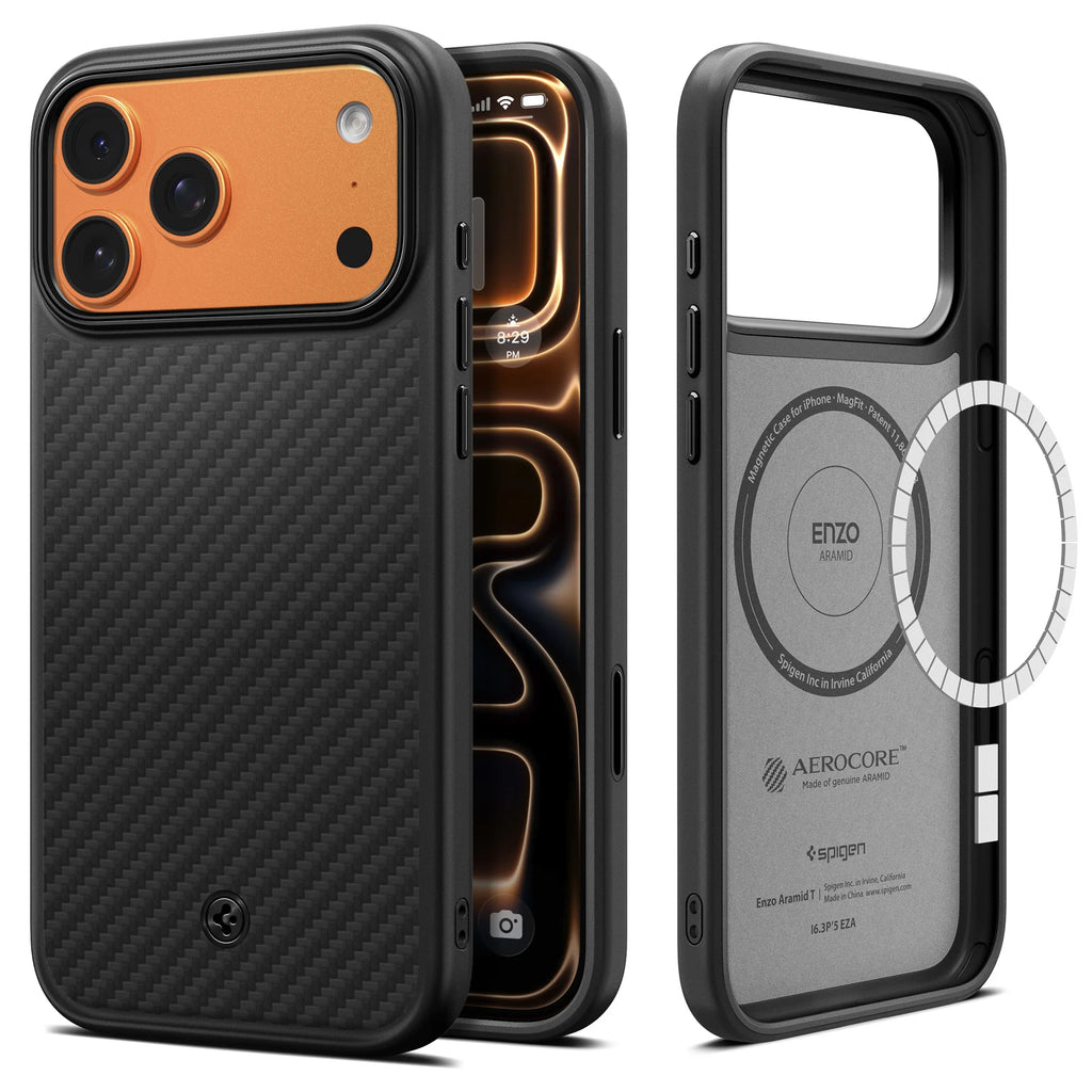 Spigen Enzo Aramid T MagFit iPhone Case for iPhone 17 Pro Max/Pro