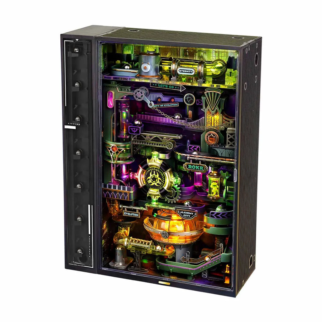 Alchemy City MR04S Mechanical Marble Run 3D