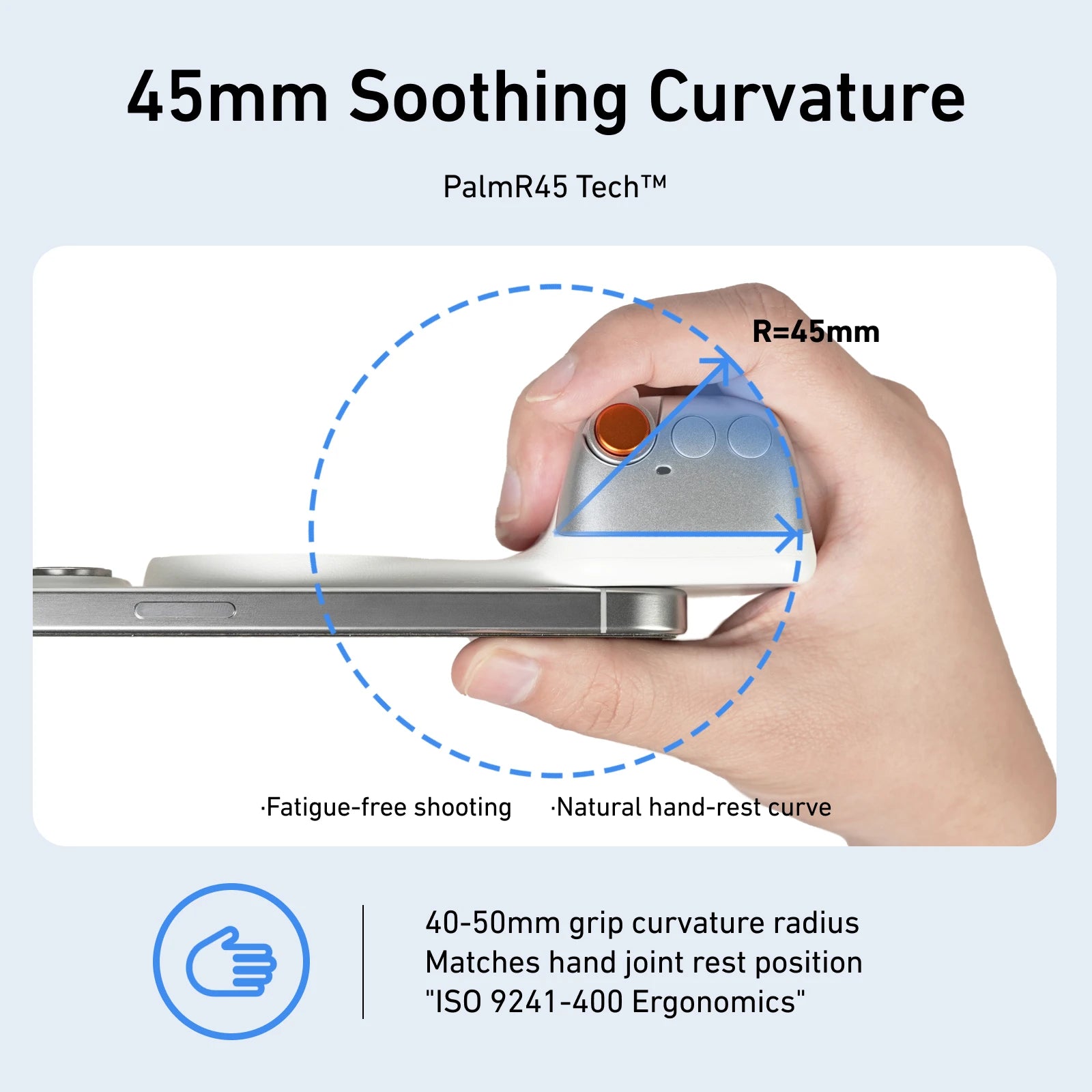 TELESIN Magnetic Phone Camera Shoot Hand Grip