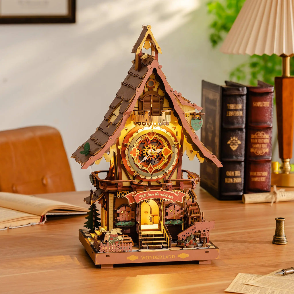 Cuckoo Clock Mechanical 3D Wooden Puzzle