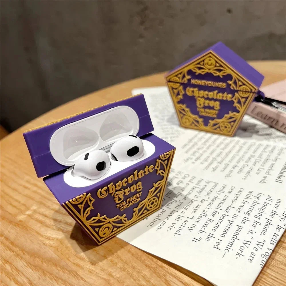 Harry Potter Chocolate Frog AirPods Case Silicone