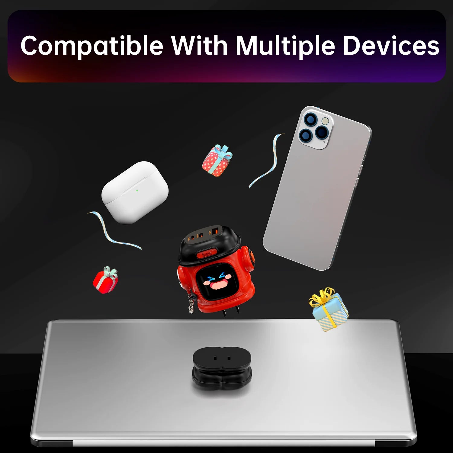 Divoom Dipow 65W Multi-socket Fast Charger