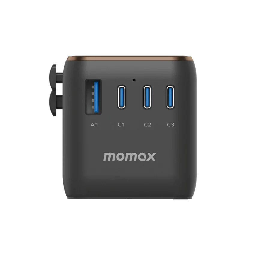 MOMAX 170W GaN Universal Travel Adapter USB-C Fast Charging