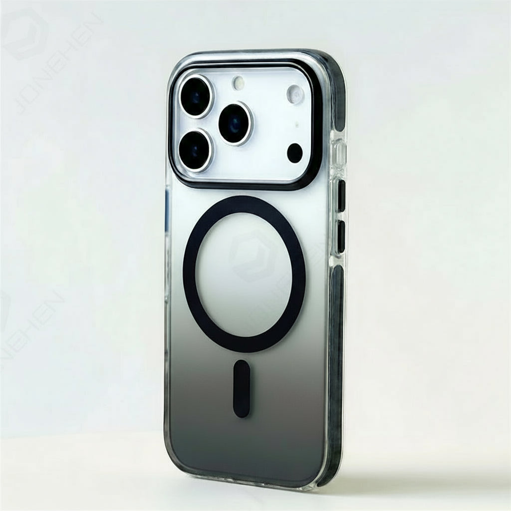 Luxury Case Matte Clear Magnetic Shockproof for iPhone