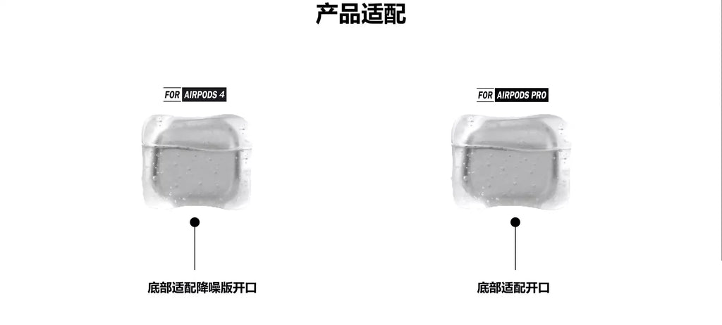 Ice Crystal Bubbles AirPods Case Frosted Transparent Y2K Design Silicone Cover