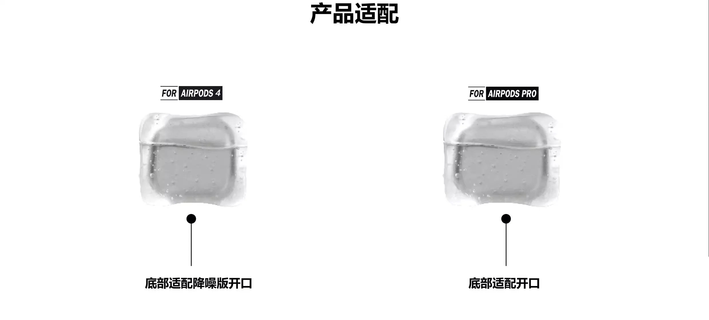 Ice Crystal Bubbles AirPods Case Frosted Transparent Y2K Design Silicone Cover