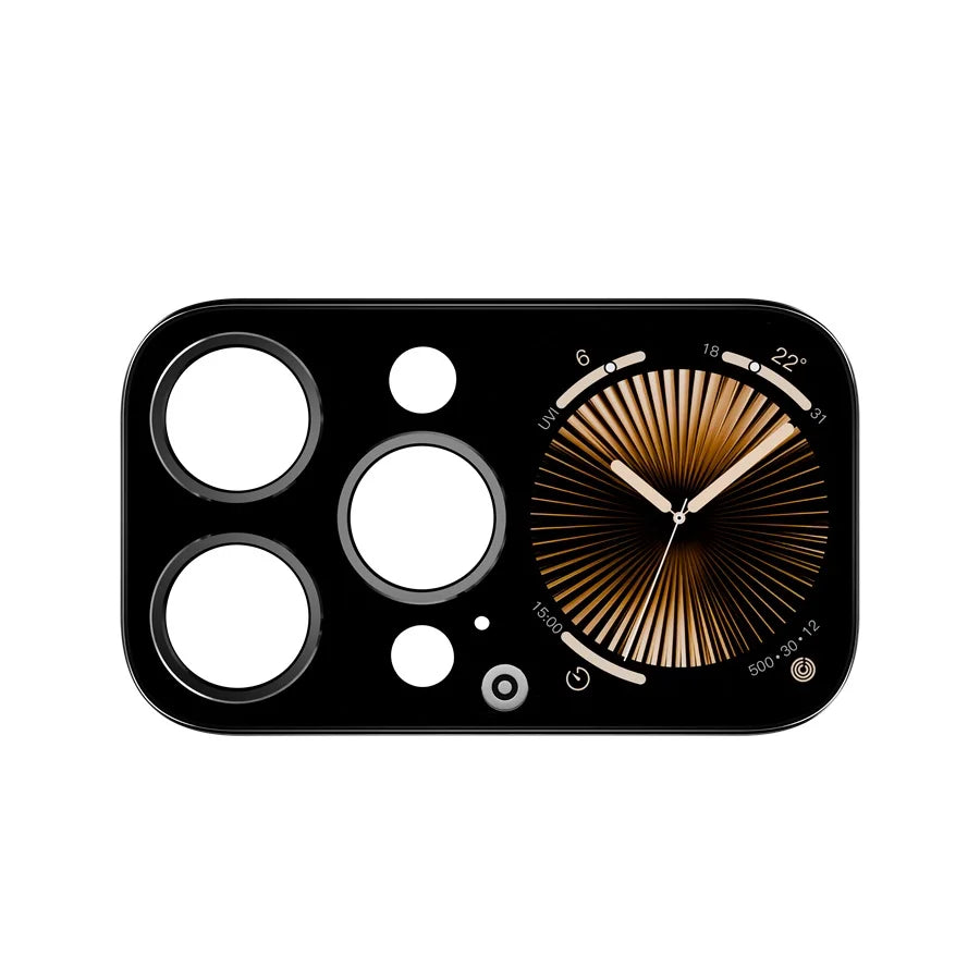 Kevlar Fiber Smart Case with Touch Screen for iPhone 16 Pro Max