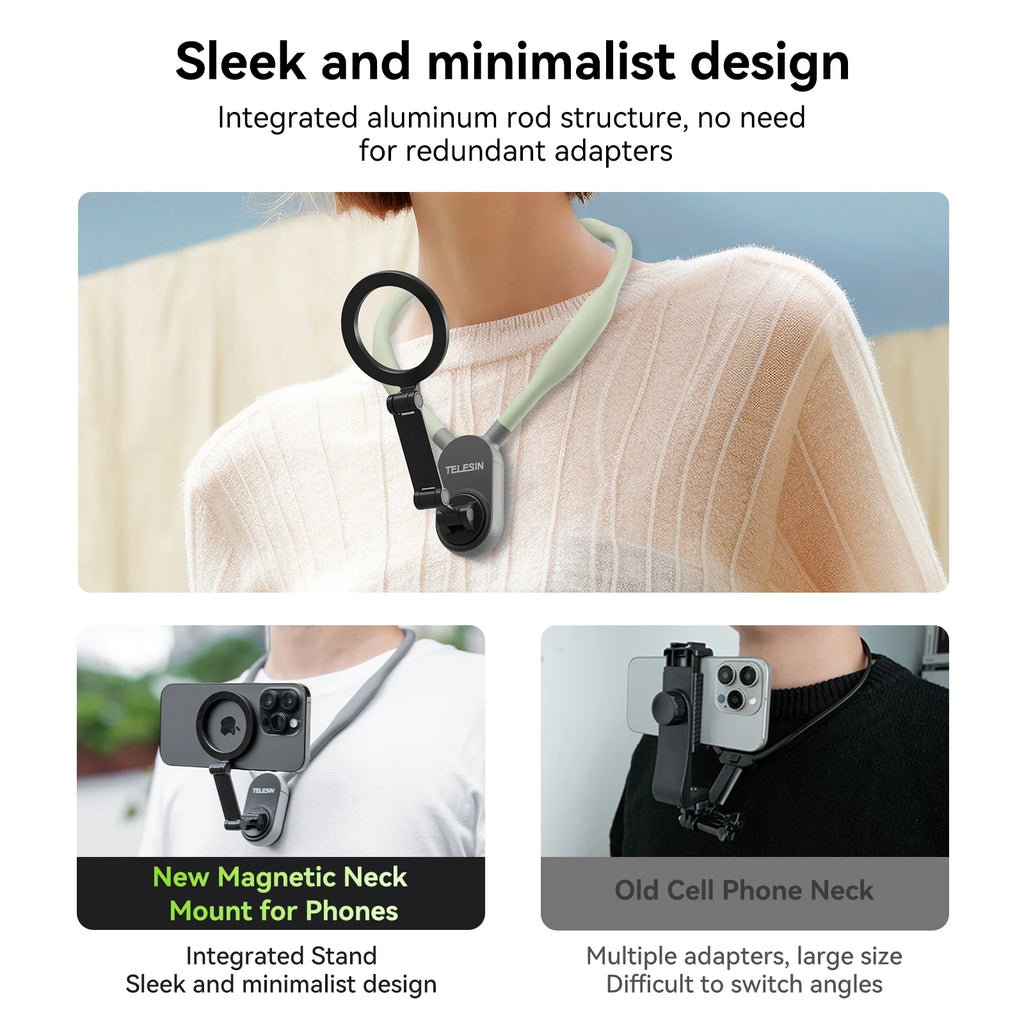 TELESIN Magnetic Neck for Iphone