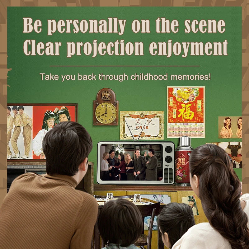 Retro TV Phone Screen Magnifier