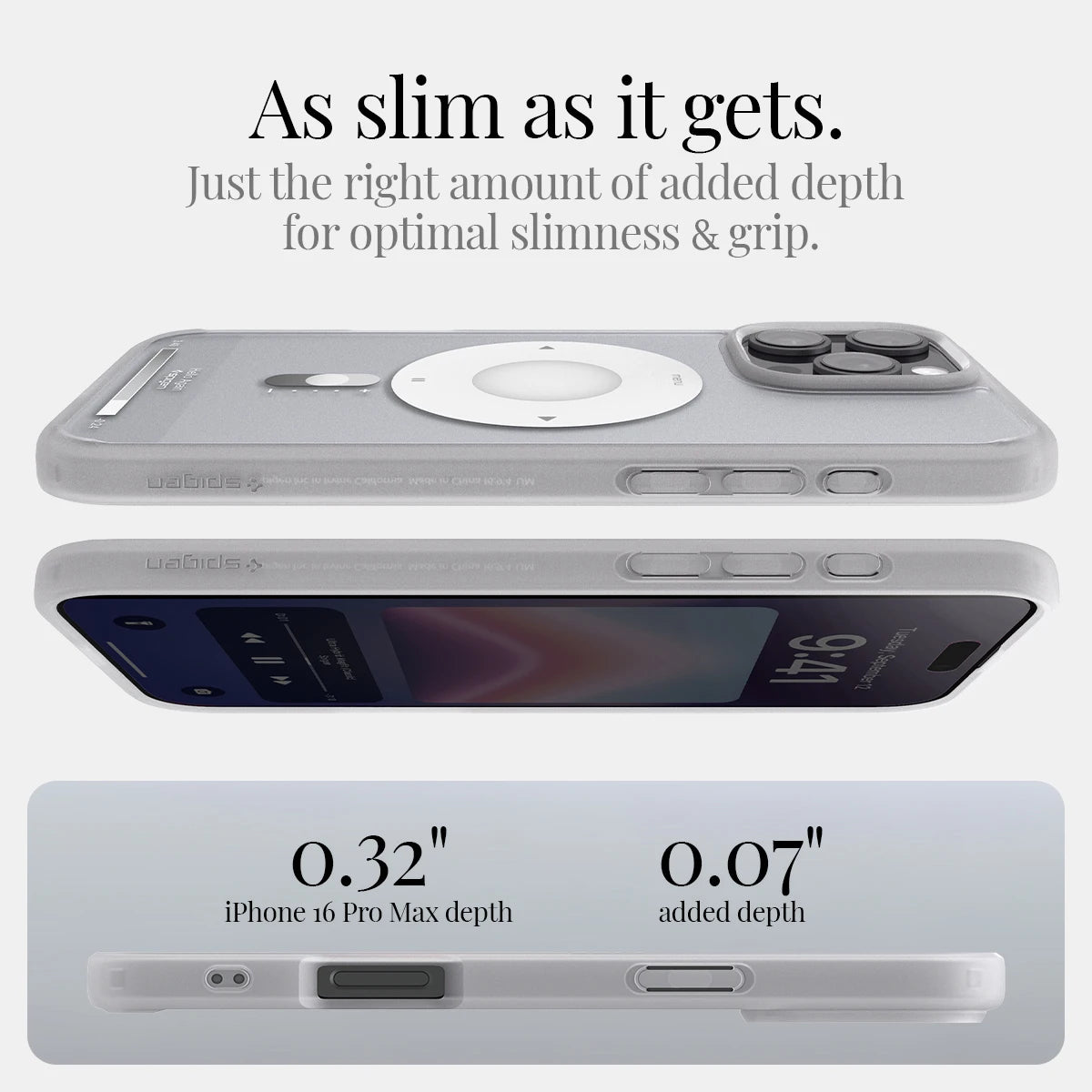 Spigen Ultra Hybrid MagFit Classic iPhone Case for iPhone 16 Pro Max/Pro