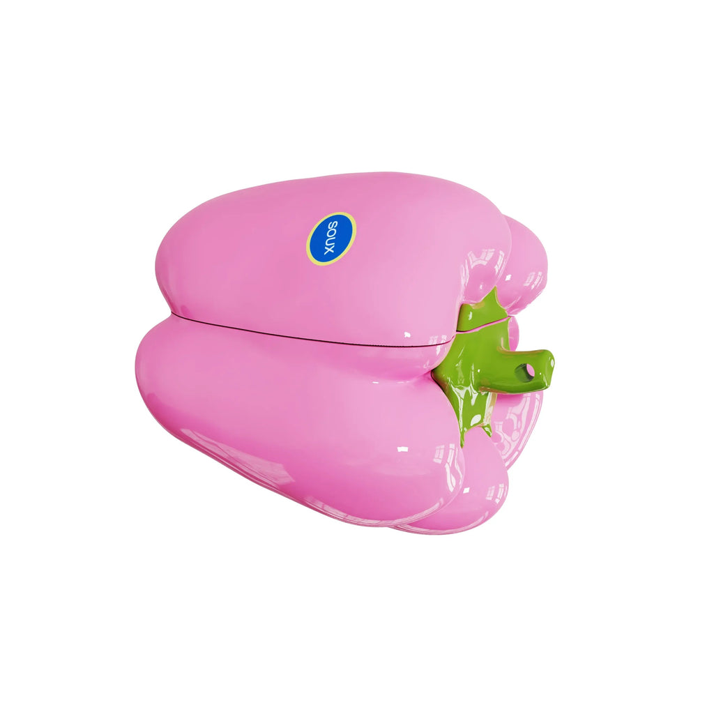 Pink Sweet Pepper Creative AirPods Case Protective Shell