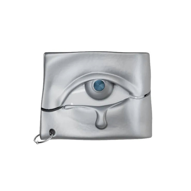 Alien Silver Weeping Eye AirPods Case Unique Anti-Drop Protective Cover