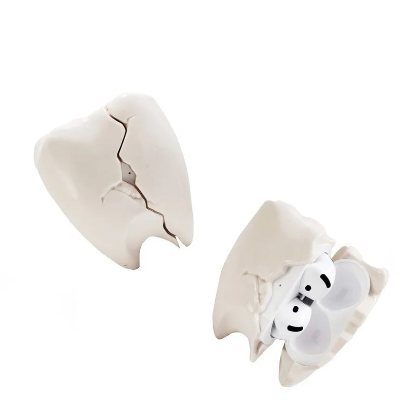 Cracked Teeth 3D AirPods Case