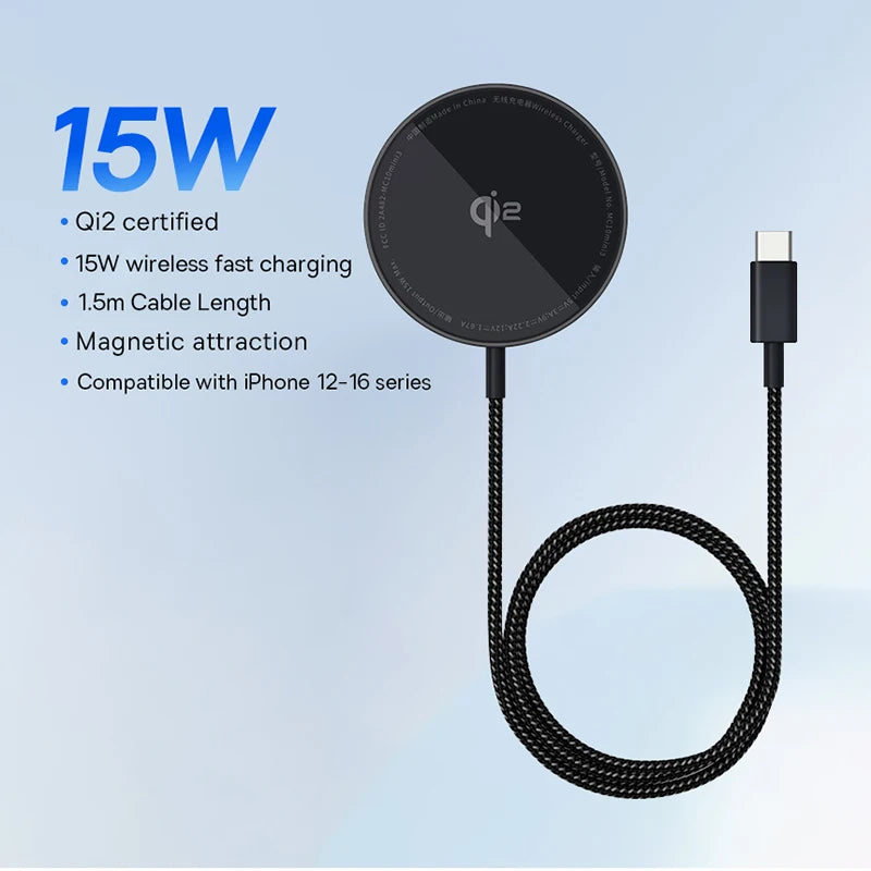 Baseus 15W Magnetic Wireless Chargers Qi2