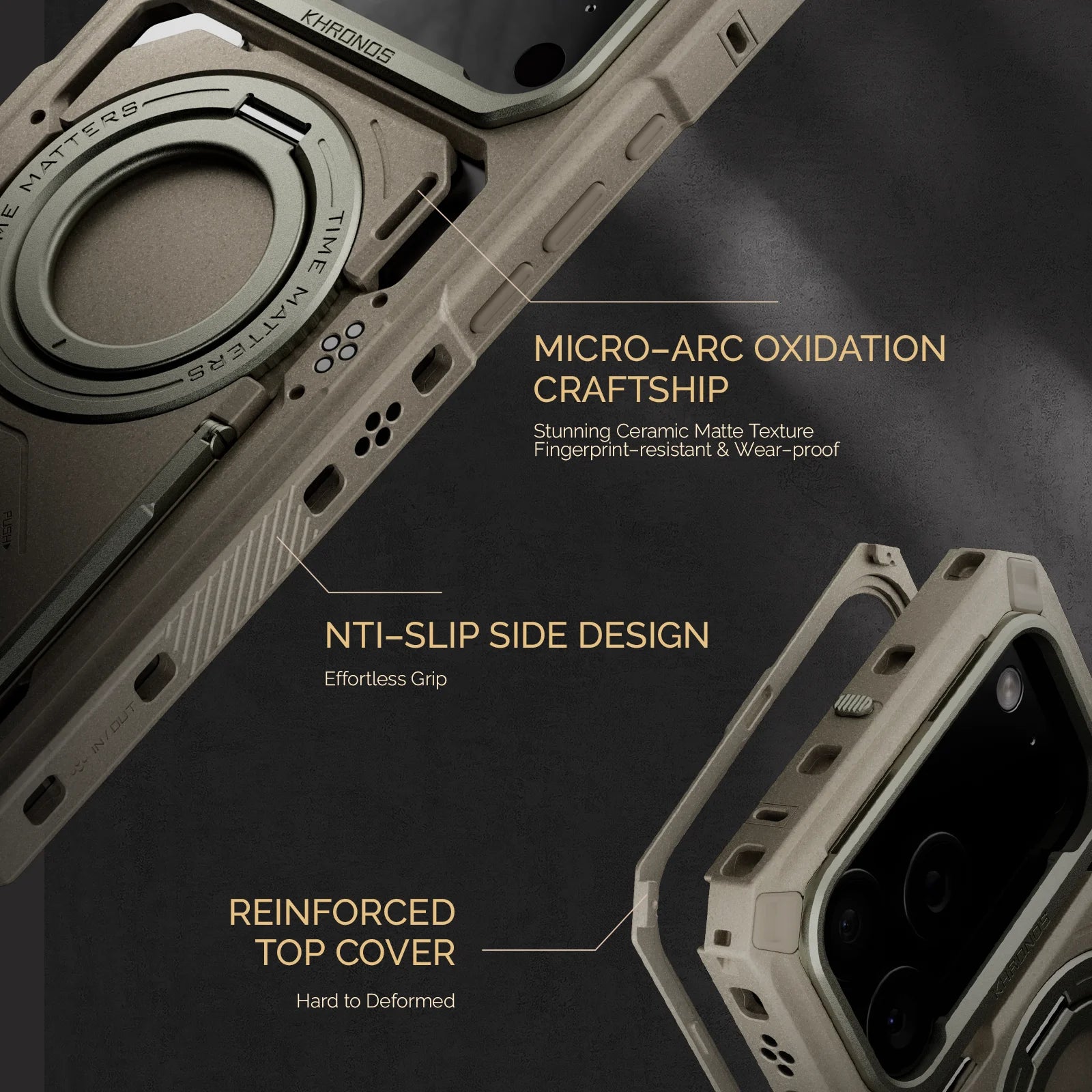 TILTA Khronos Classic Cage Kit for iPhone 17 Pro/Max Case