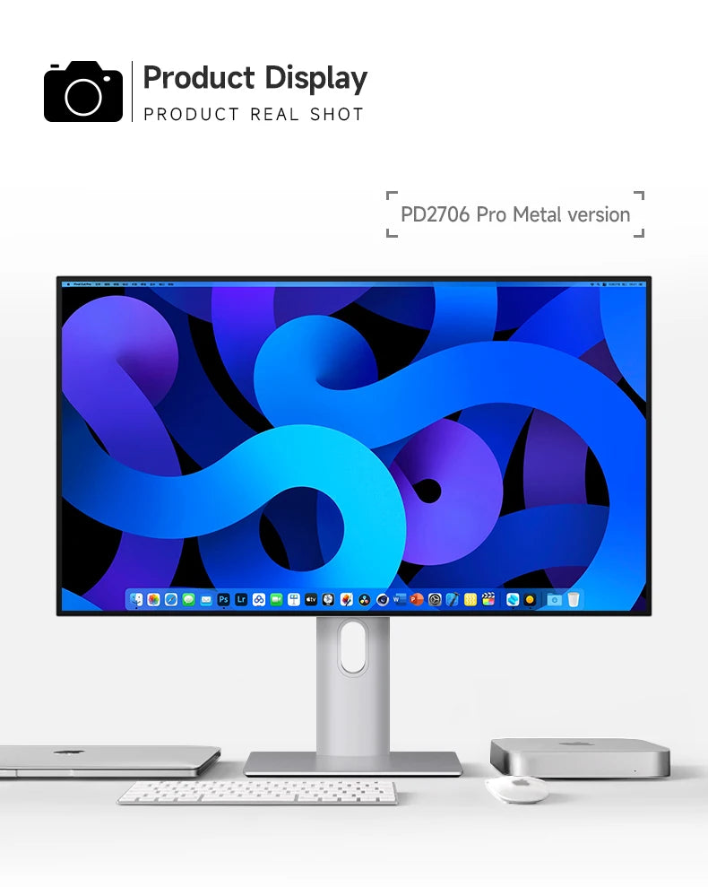 27" 4K 60Hz Computer Monitor Nano IPS Panel