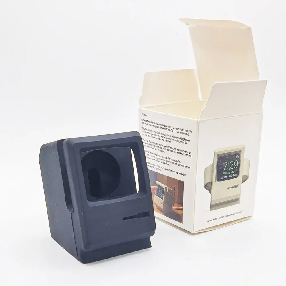 Desktop Holder For Apple Watch Charger Stand Retro