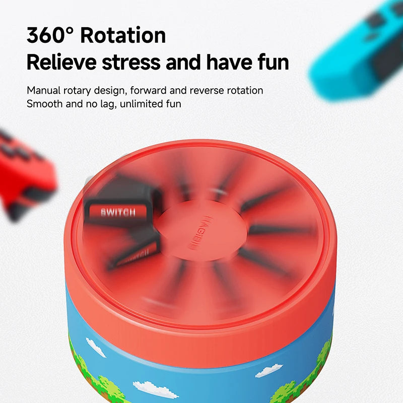 Switch Rotating Game Card Cover 10 Slots Creative Storage Holder