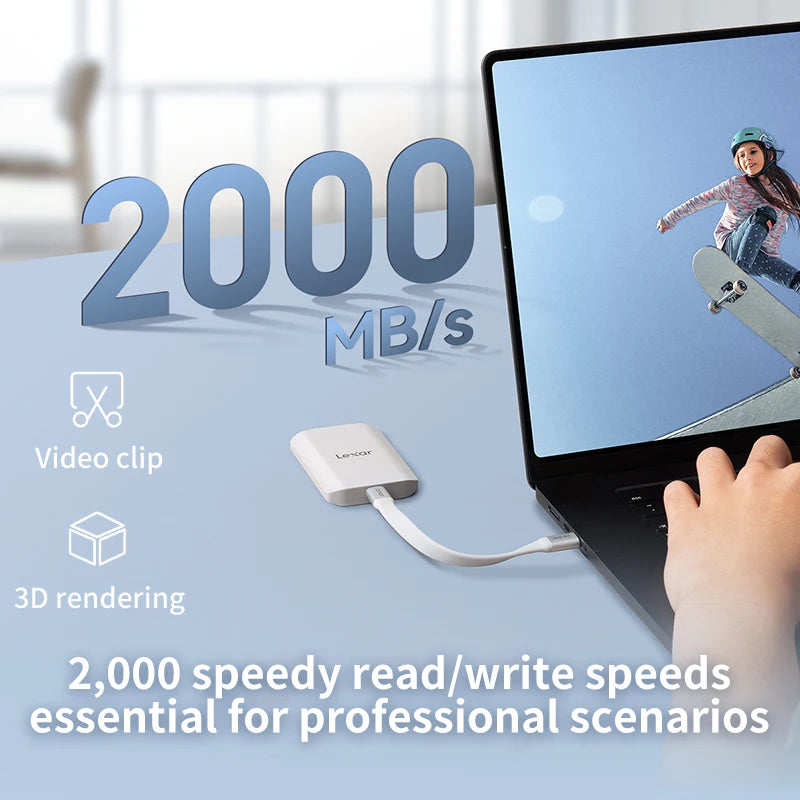 Lexar ES5 Magsafe Portable Solid State Drives