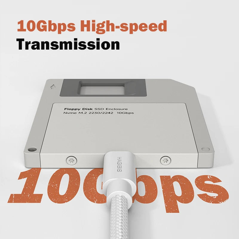 Hagibis Floppy Disk Style SSD Enclosure