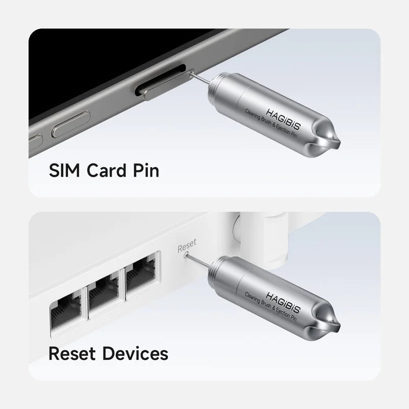 Cleaning Pen with SIM Card Ejector