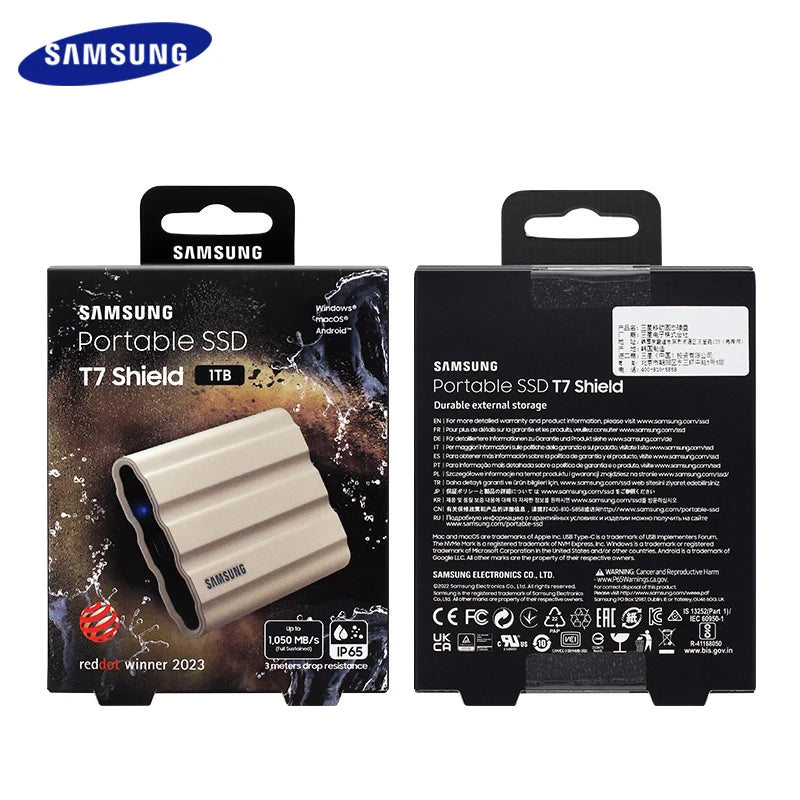 SAMSUNG Portable SSD T7 Shield