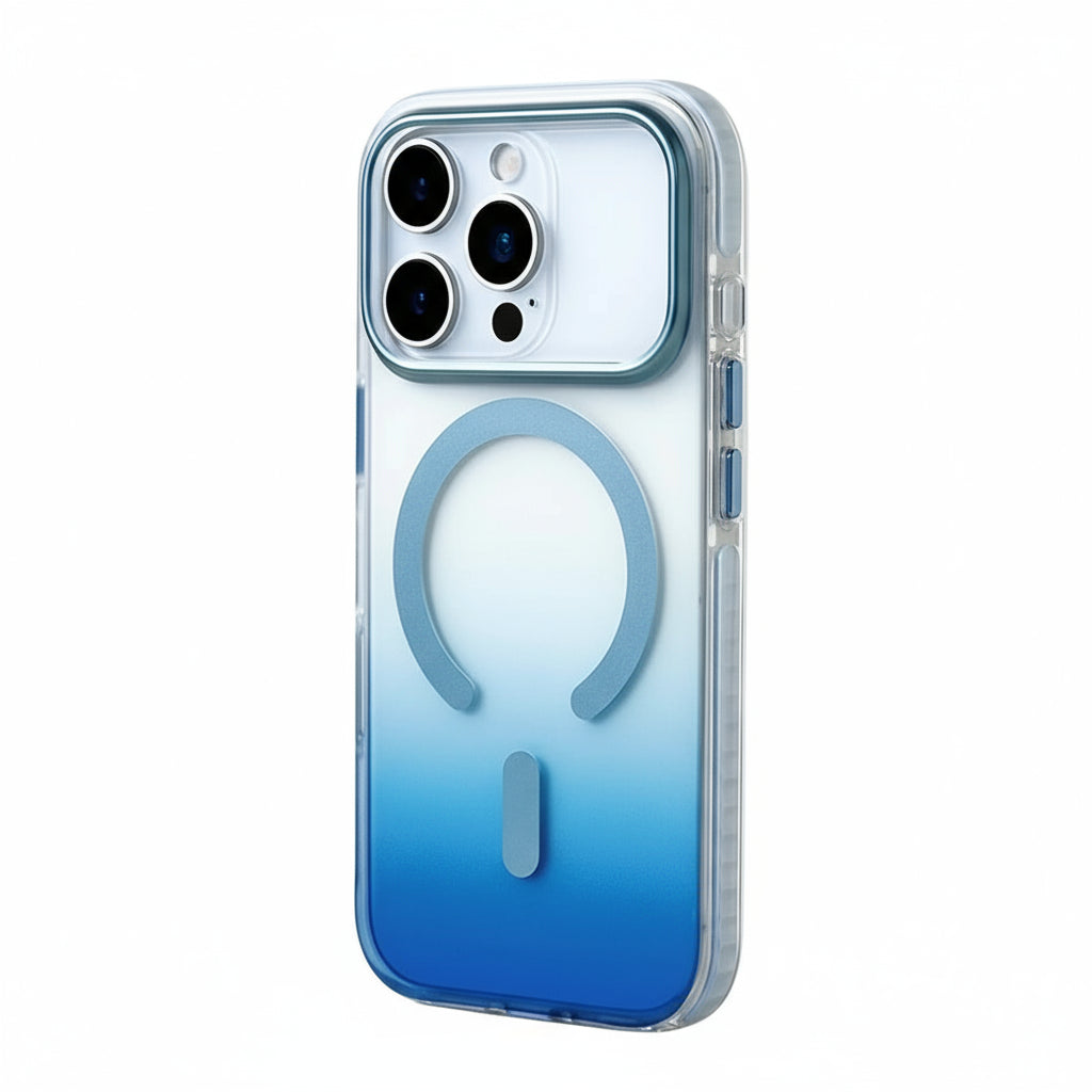 Luxury Case Matte Clear Magnetic Shockproof for iPhone