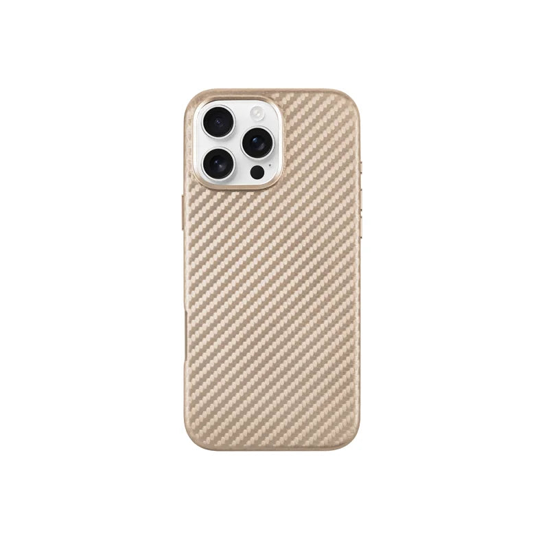 KZDOO Mag Noble Collection Carbon Pattern Case for iPhone 16 Series