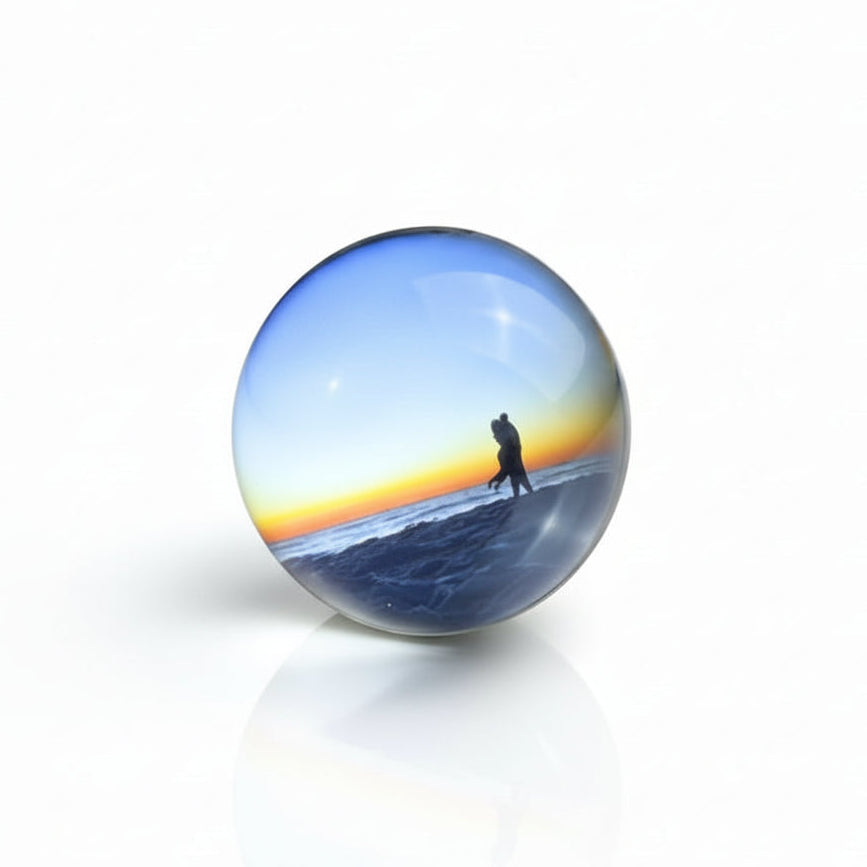 Magical Crystal Ball - Smart LED Display with Photo & Video Player